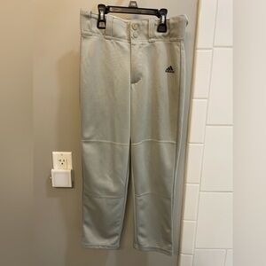 Adidas Light Gray Baseball Pants / Size S / VGUC